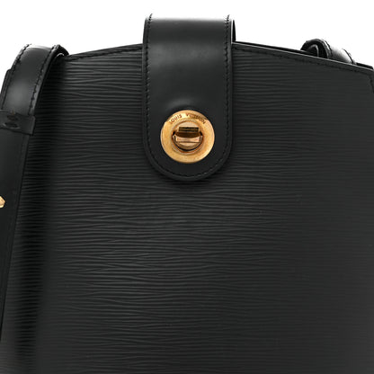 Louis Vuitton Epi Cluny Black 7 of 10