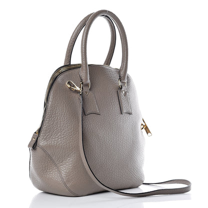 Burberry Heritage Grain Medium Orchard Bowling Bag Pale Taupe 4 of 11