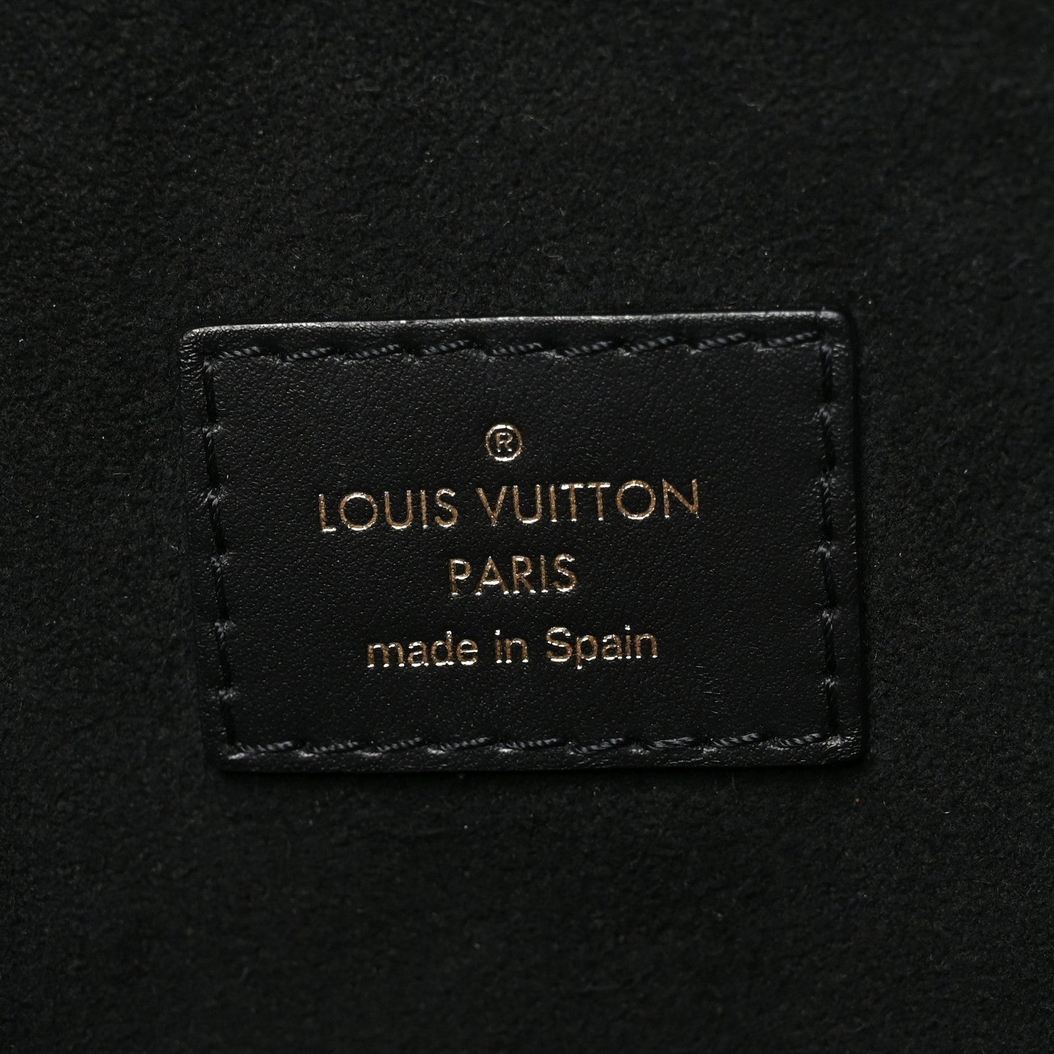 Louis Vuitton Empreinte V Tote MM Black 6 of 9