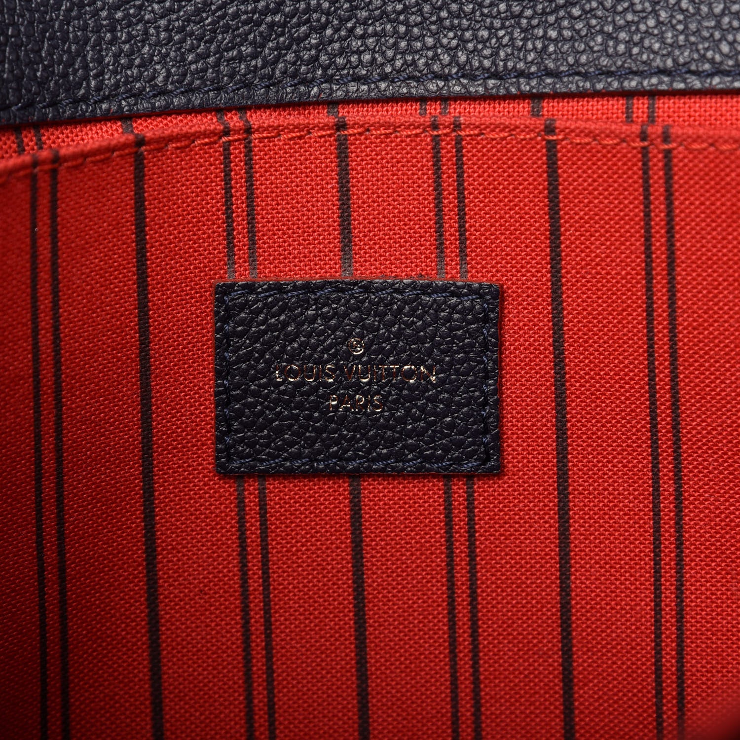 Louis Vuitton Empreinte Pochette Metis Marine Rouge 8 of 10