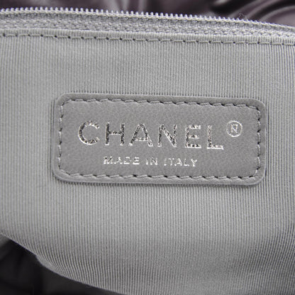 Chanel Nylon Quilted Tweed on Stitch Flap Purple 7 of 9
