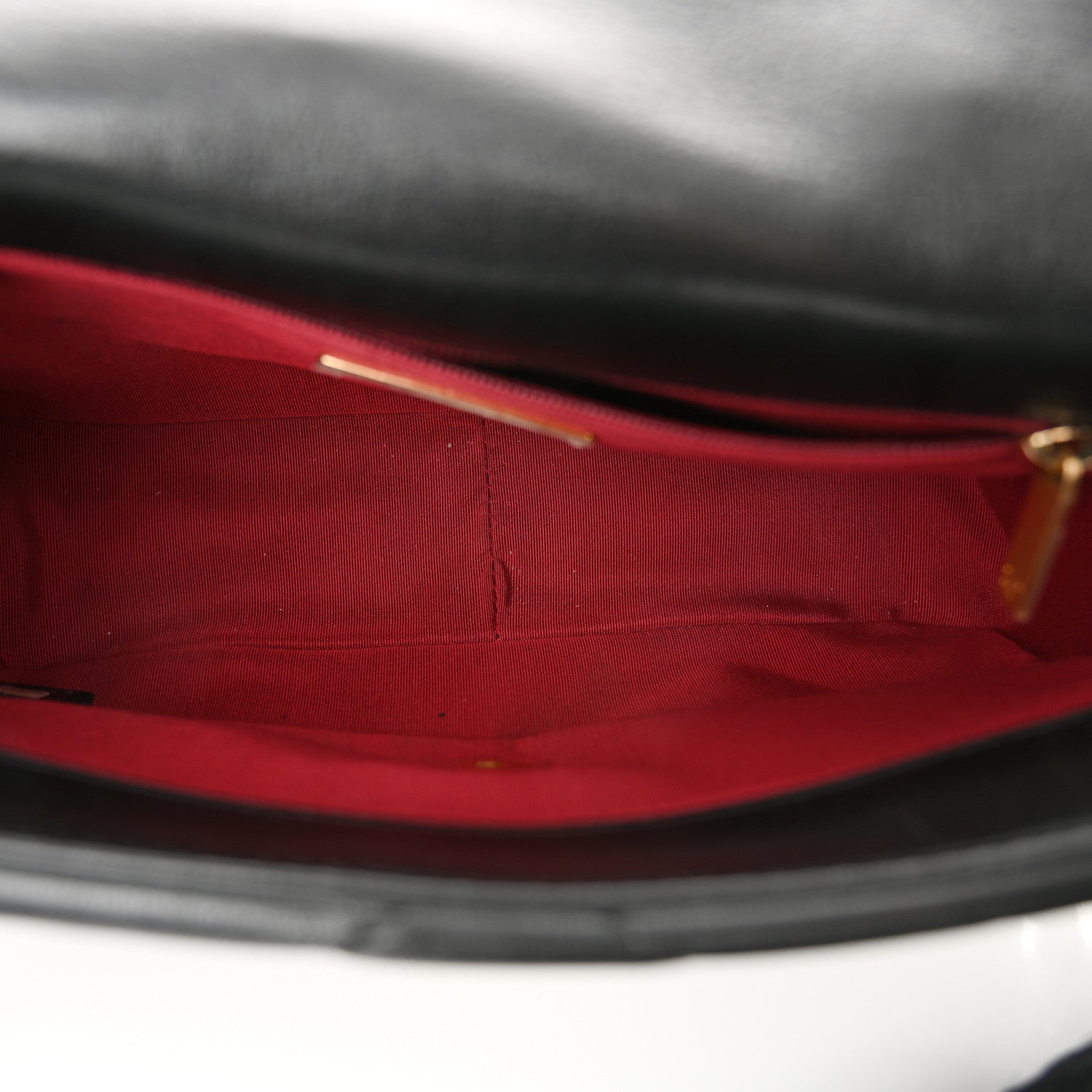 Chanel Goatskin Quilted Medium Chanel 19 Flap Black 5 of 10