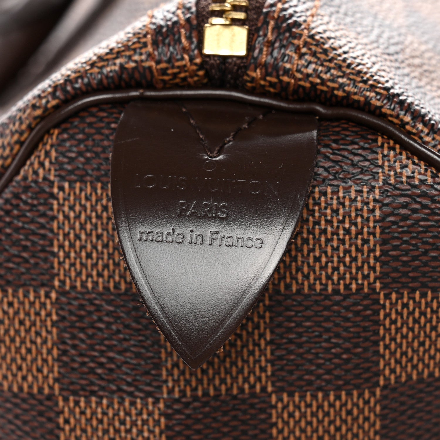 Louis Vuitton Damier Ebene Speedy 35 6 of 10