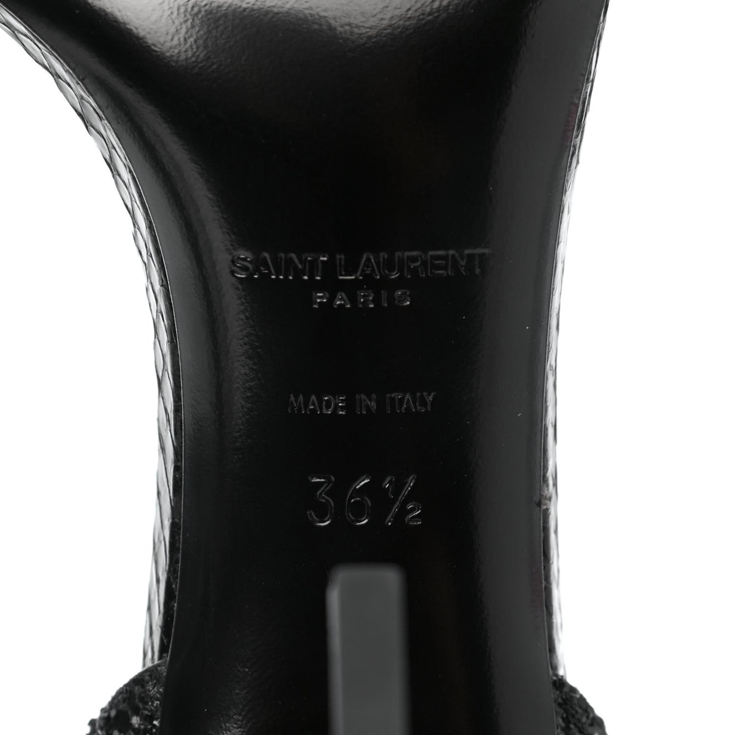 Glitter Opyum Sandals 36.5 Black