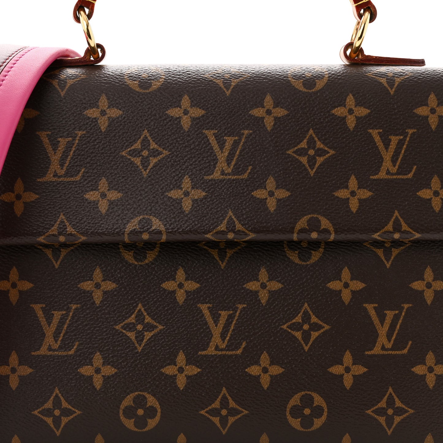 Monogram Cluny BB Bordeaux Fuchsia