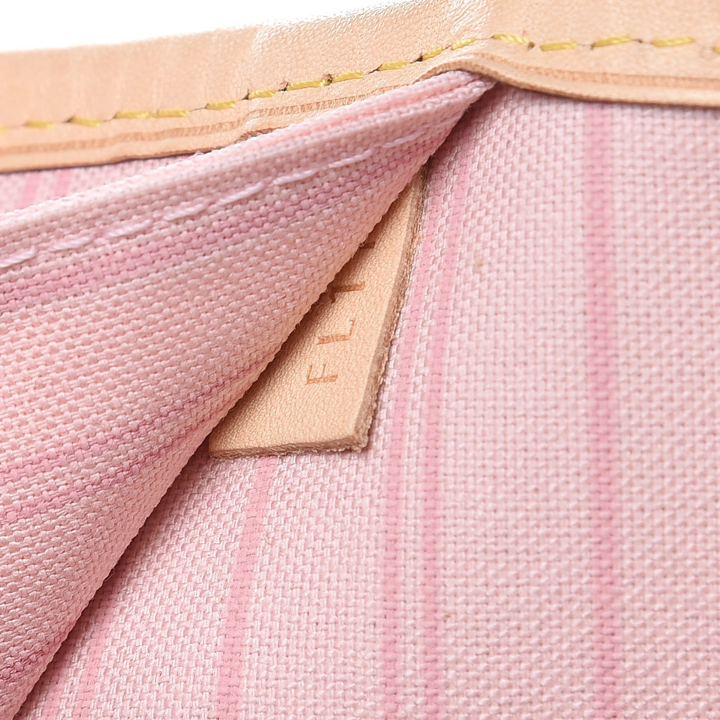 Damier Azur Neo Neverfull MM Rose Ballerine