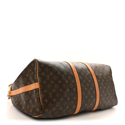 Louis Vuitton Monogram Keepall Bandouliere 55 3 of 15