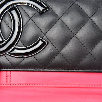 Chanel Calfskin Quilted Cambon Tri-Fold Wallet Black 11 of 16