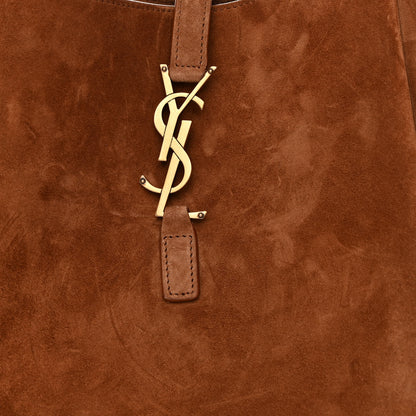 Saint Laurent Suede Small Le 5 A 7 Soft Hobo Snuff 7 of 10