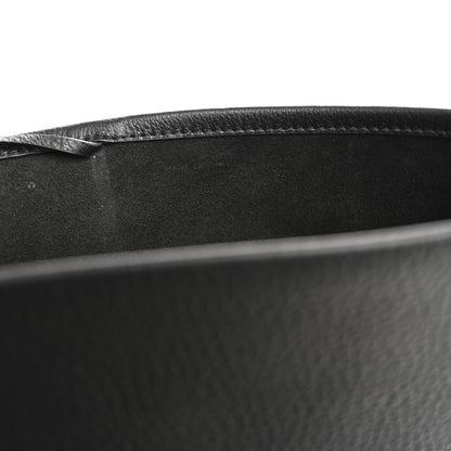 The Row Grained Calfskin Medium N/S Park Tote Black 7 of 10