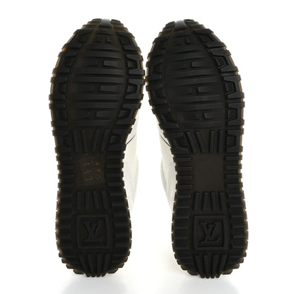 Louis Vuitton Calfskin Monogram Run Away Sneakers 38.5 White 6 of 9