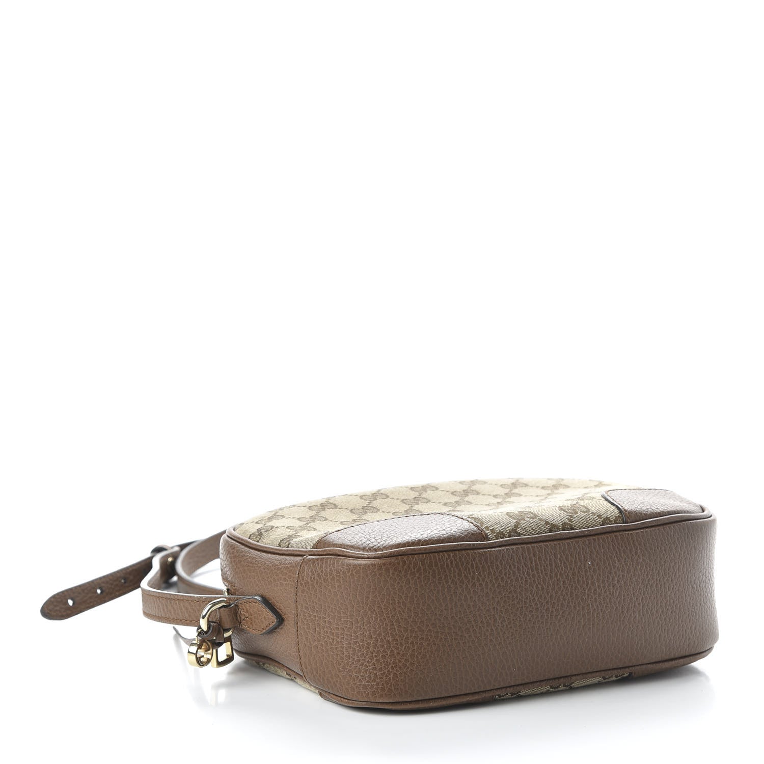 Gucci Monogram Mini Bree Messenger Bag Beige Tabacco 4 of 10