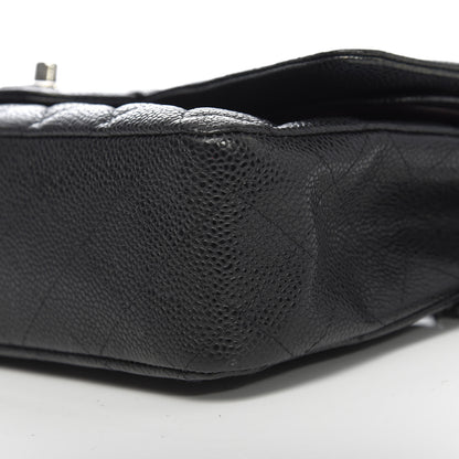 Chanel Caviar Quilted Medium Double Flap Black 11 of 15