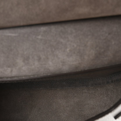 Mulberry Small Classic Grain Calfskin Small Amberley Satchel Charcoal 5 of 9