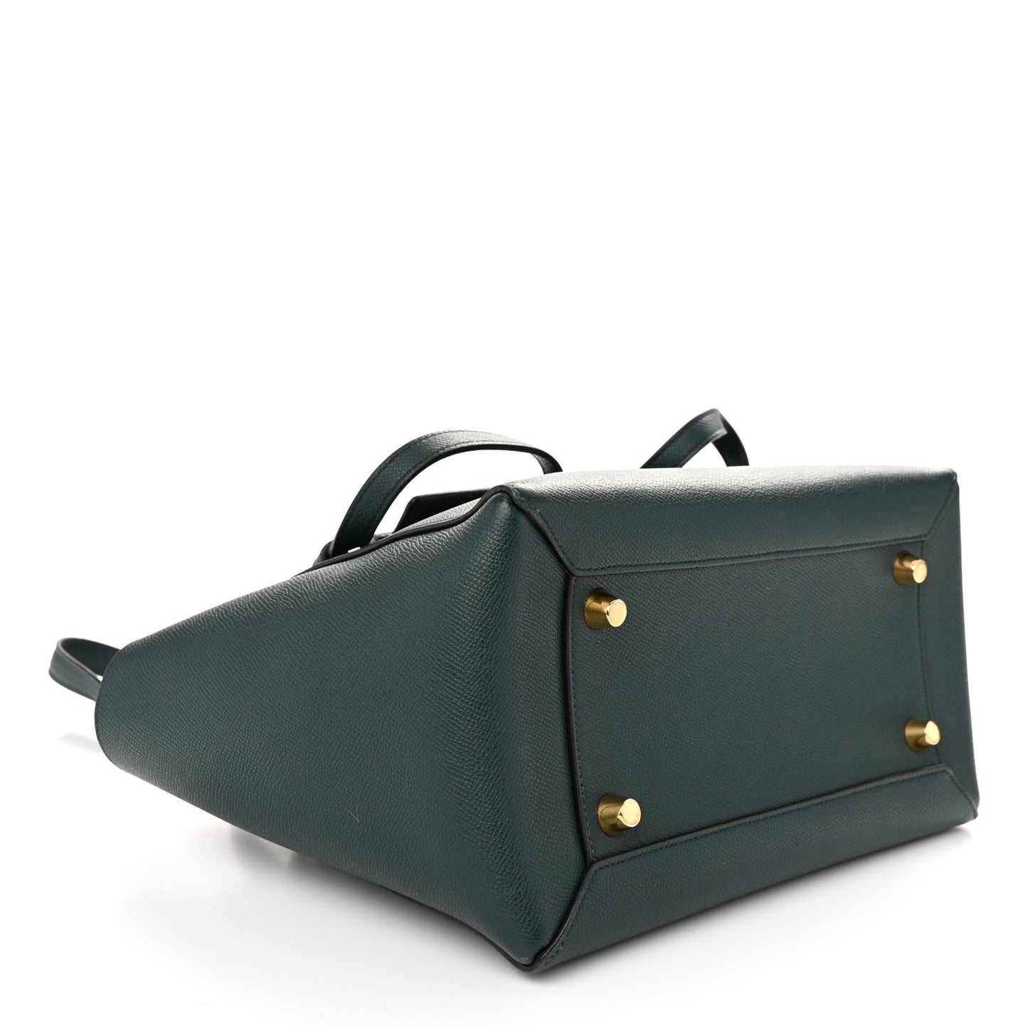 Grained Calfskin Mini Belt Bag Amazone