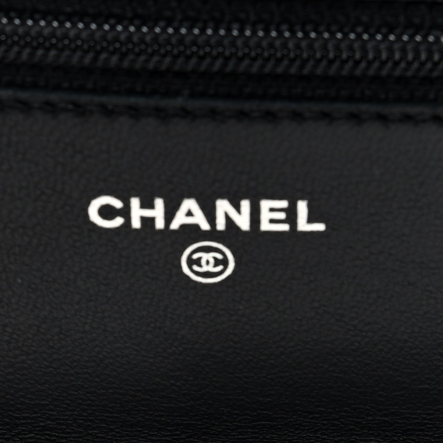 Chanel Lambskin Camellia Embossed Wallet on Chain WOC 6 of 10