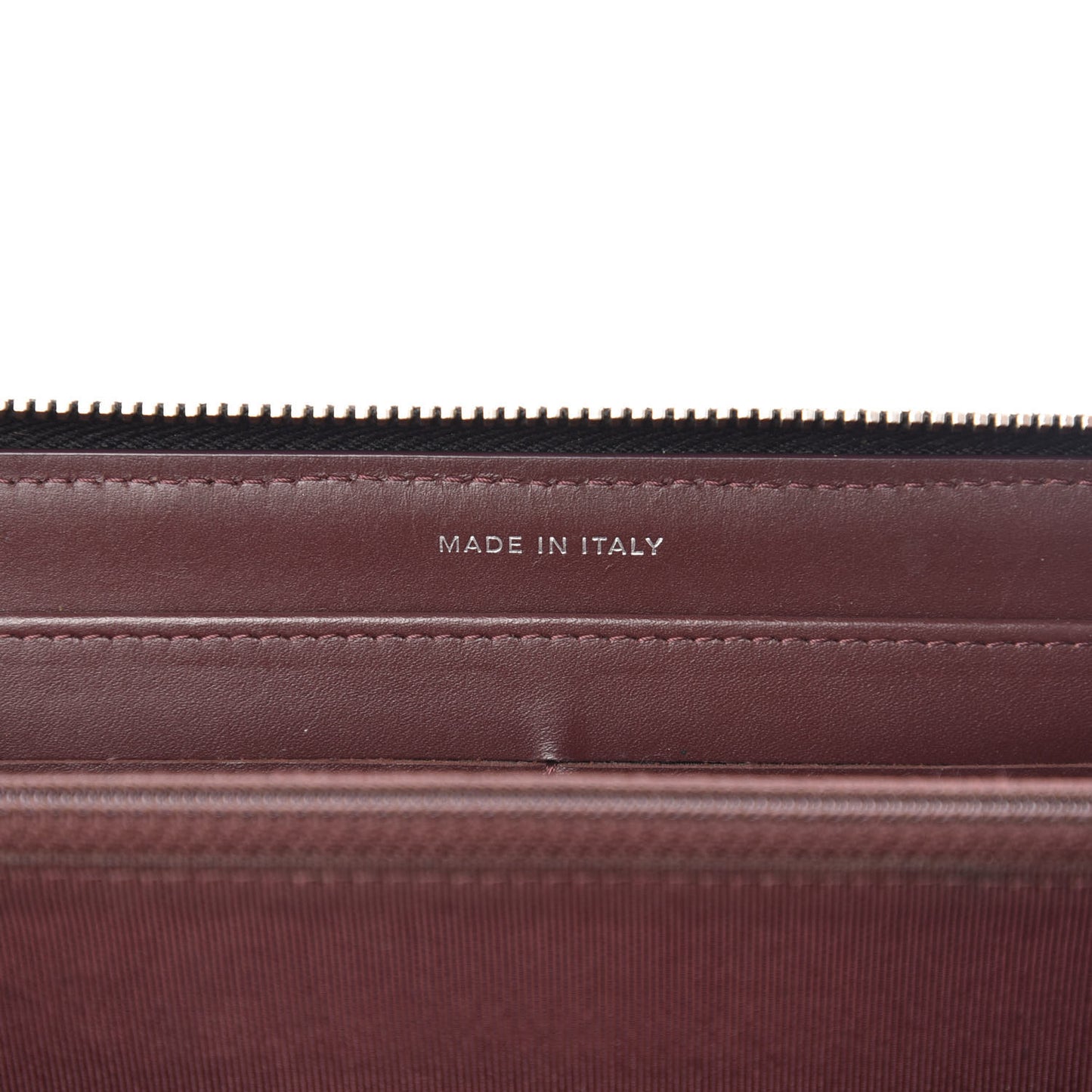 Caviar Quilted Large Gusset Zip Around Wallet Black