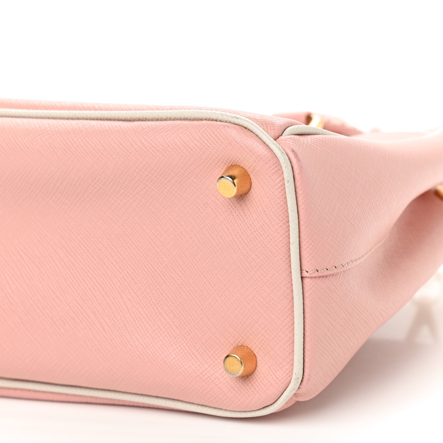 Prada Saffiano Small Tote Pink 12 of 16