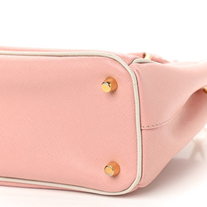 Prada Saffiano Small Tote Pink 12 of 16