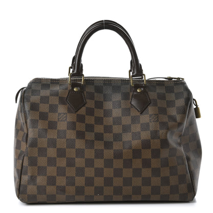 Louis Vuitton Damier Ebene Speedy 30 1 of 10