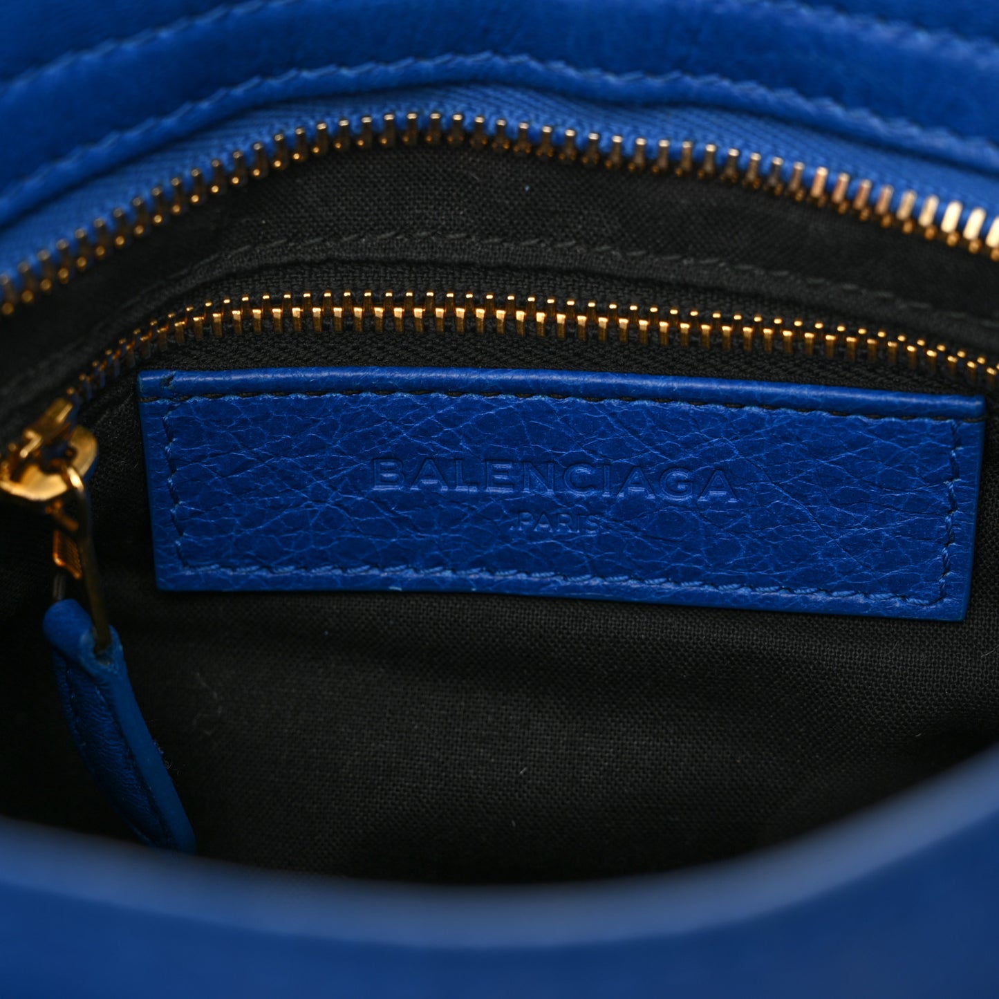 Agneau Giant 12 Gold Hardware Mini City Bleu Lazuli
