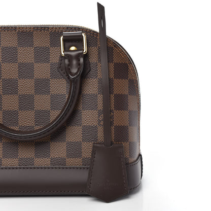Louis Vuitton Damier Ebene Alma BB 9 of 10