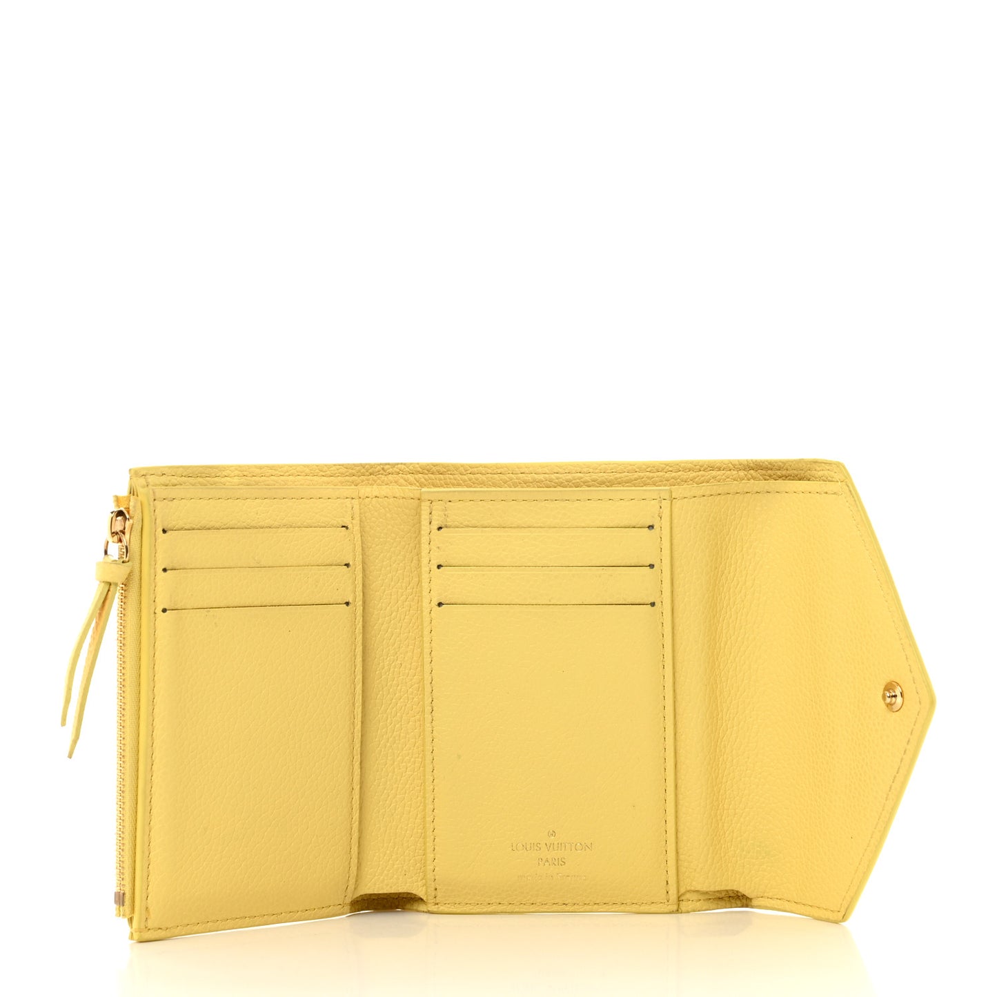 Empreinte Monogram Victorine Wallet Lemon Curd