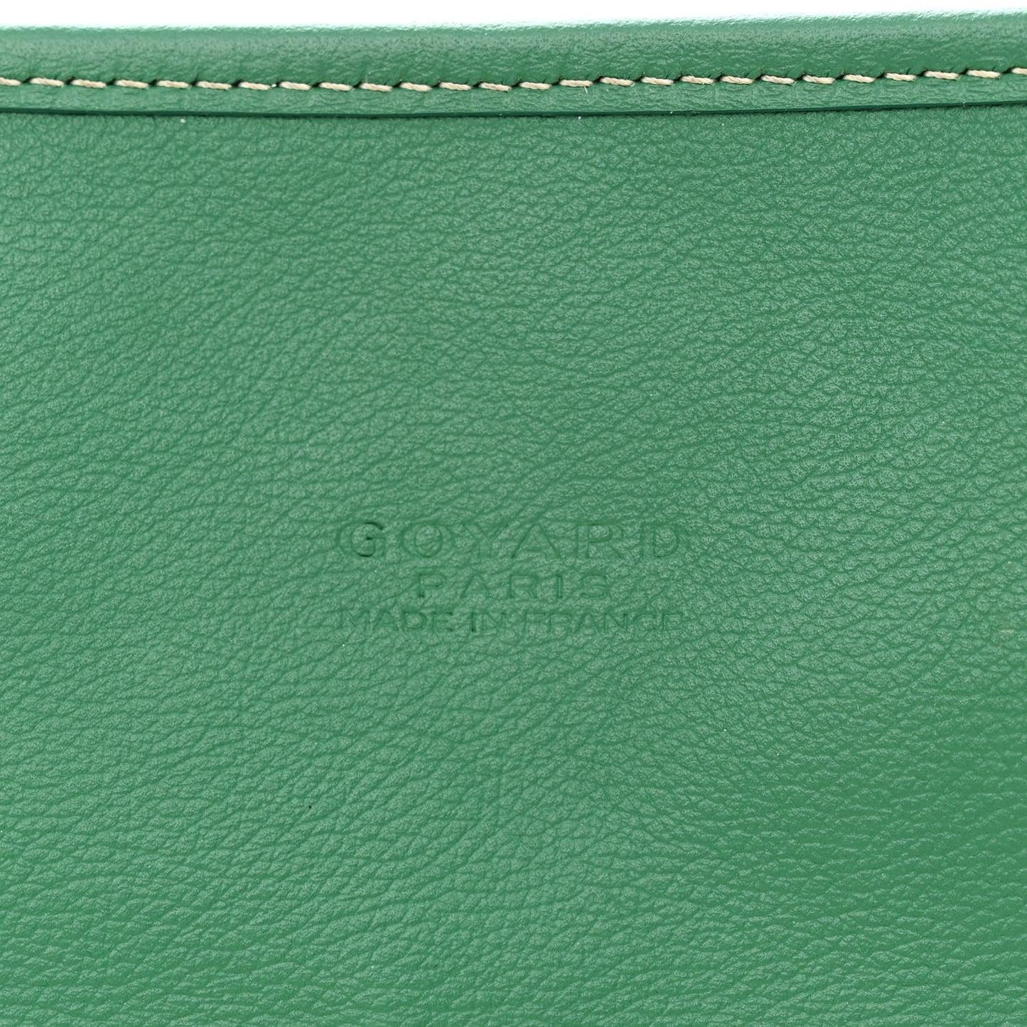 Goyardine Saint Leger Soft Briefcase Backpack Green