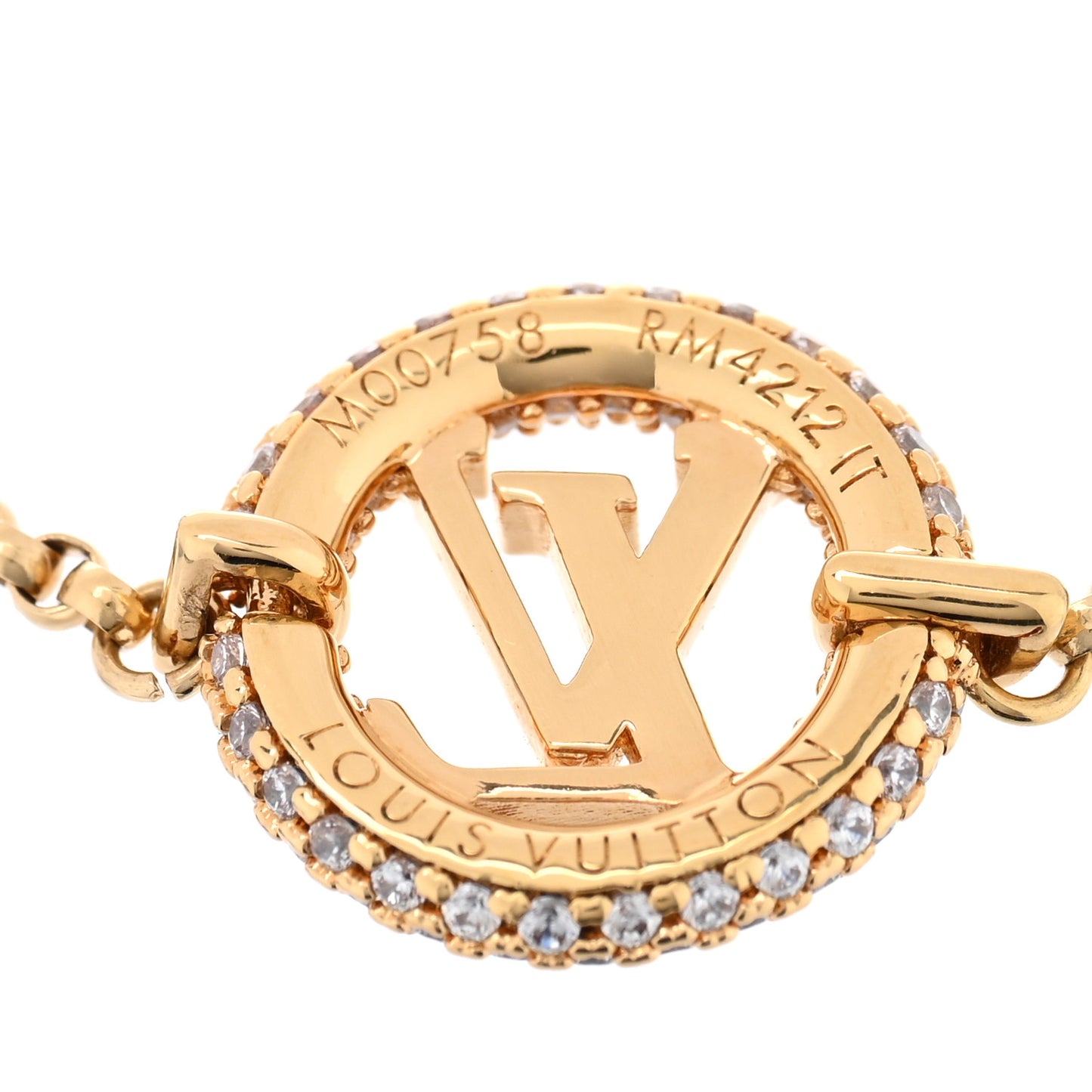Metal Crystal Louise By Night Bracelet Gold