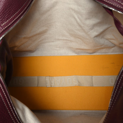 Goyard Goyardine Sac Hardy Pet Carrier PM Burgundy 6 of 11