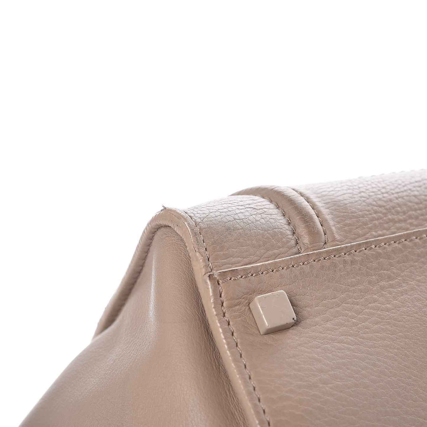 Supple Calfskin Medium Phantom Luggage Beige
