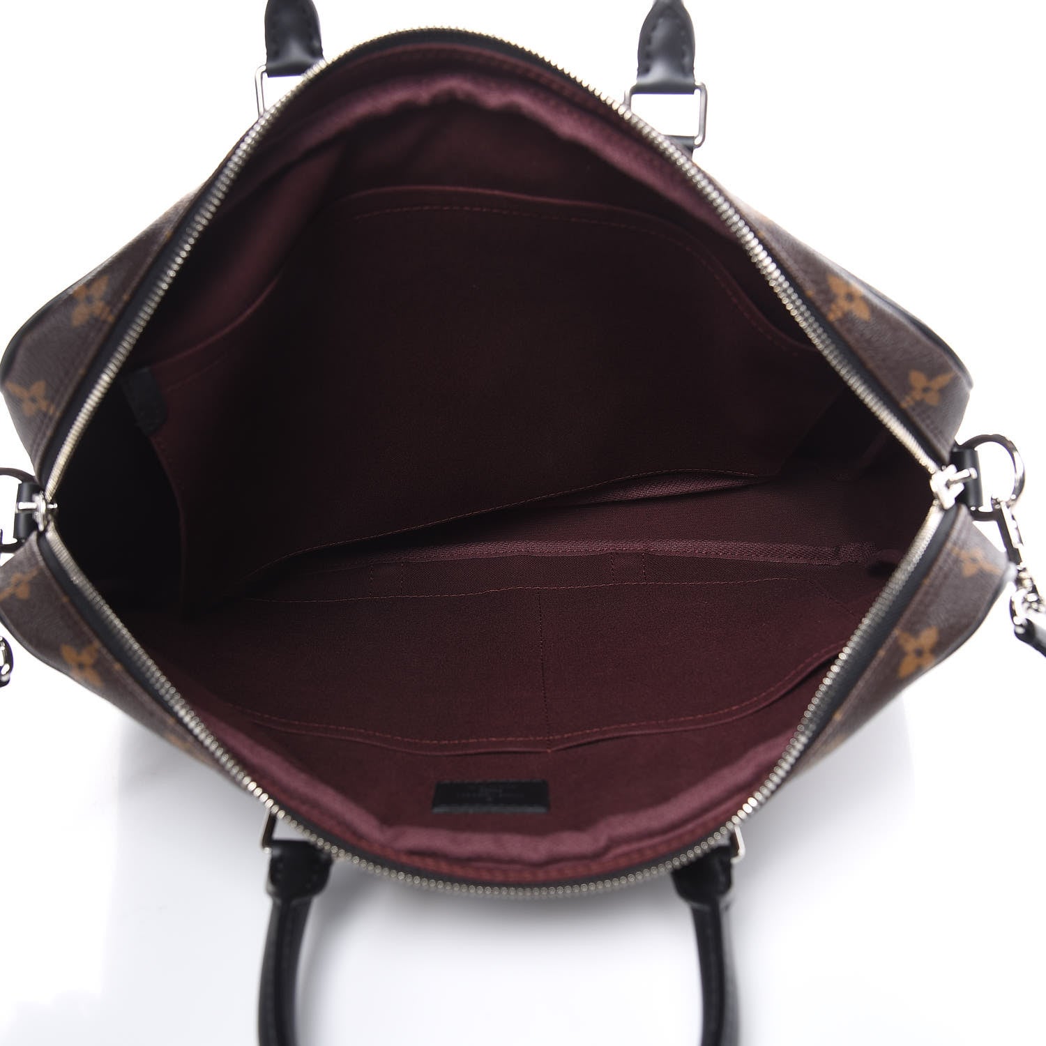 Louis Vuitton Monogram Macassar Porte-Documents Voyage PM 5 of 10