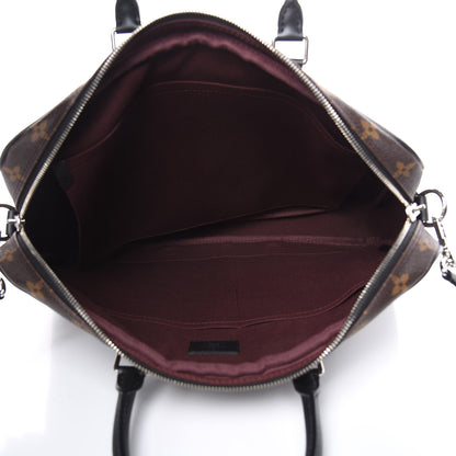 Louis Vuitton Monogram Macassar Porte-Documents Voyage PM 5 of 10
