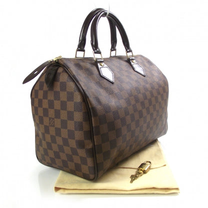 Louis Vuitton Damier Ebene Speedy 30 3 of 9