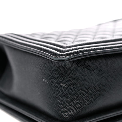 Chanel Caviar Quilted New Medium Boy Flap Black 10 of 16