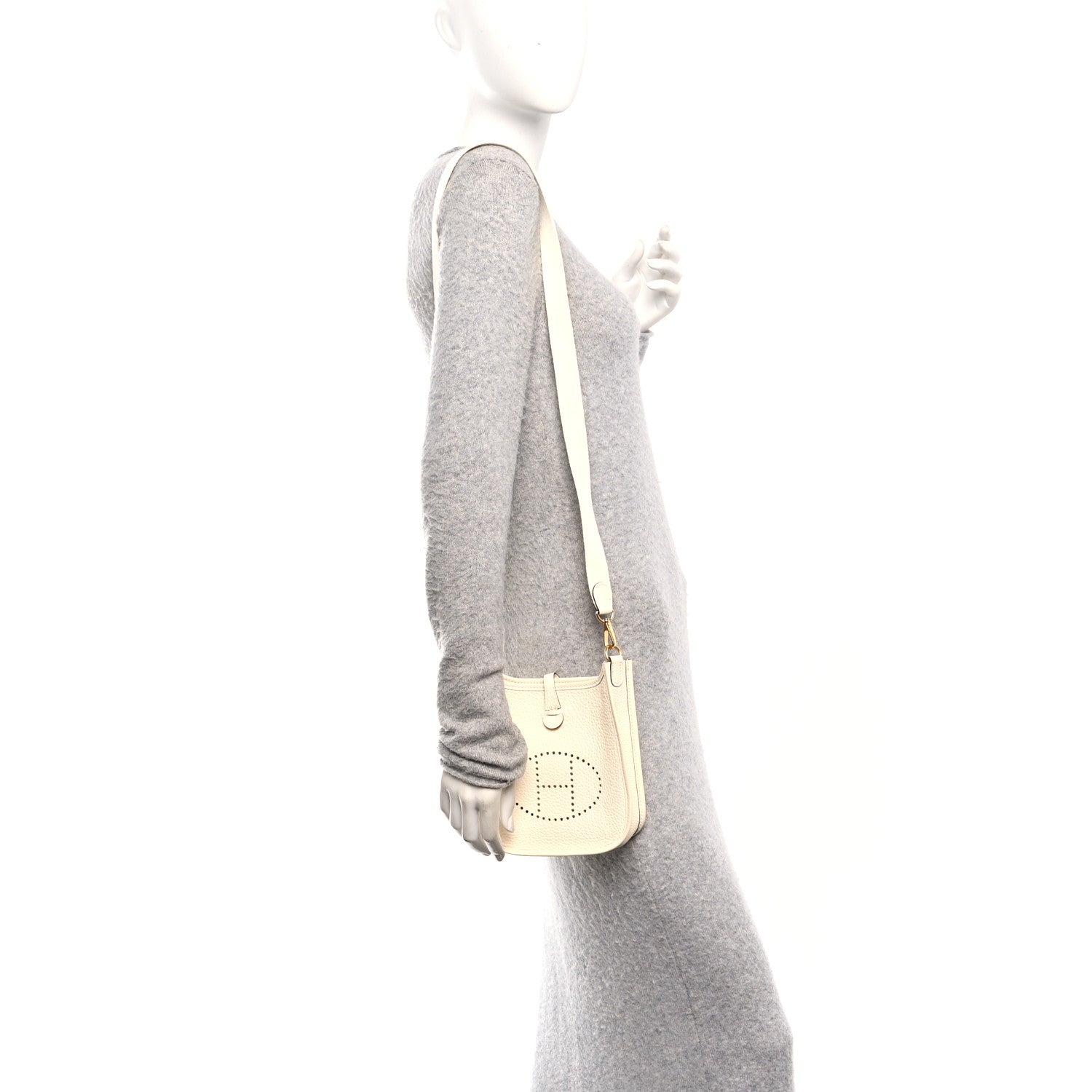 Hermes Taurillon Clemence Evelyne TPM Nata 2 of 11