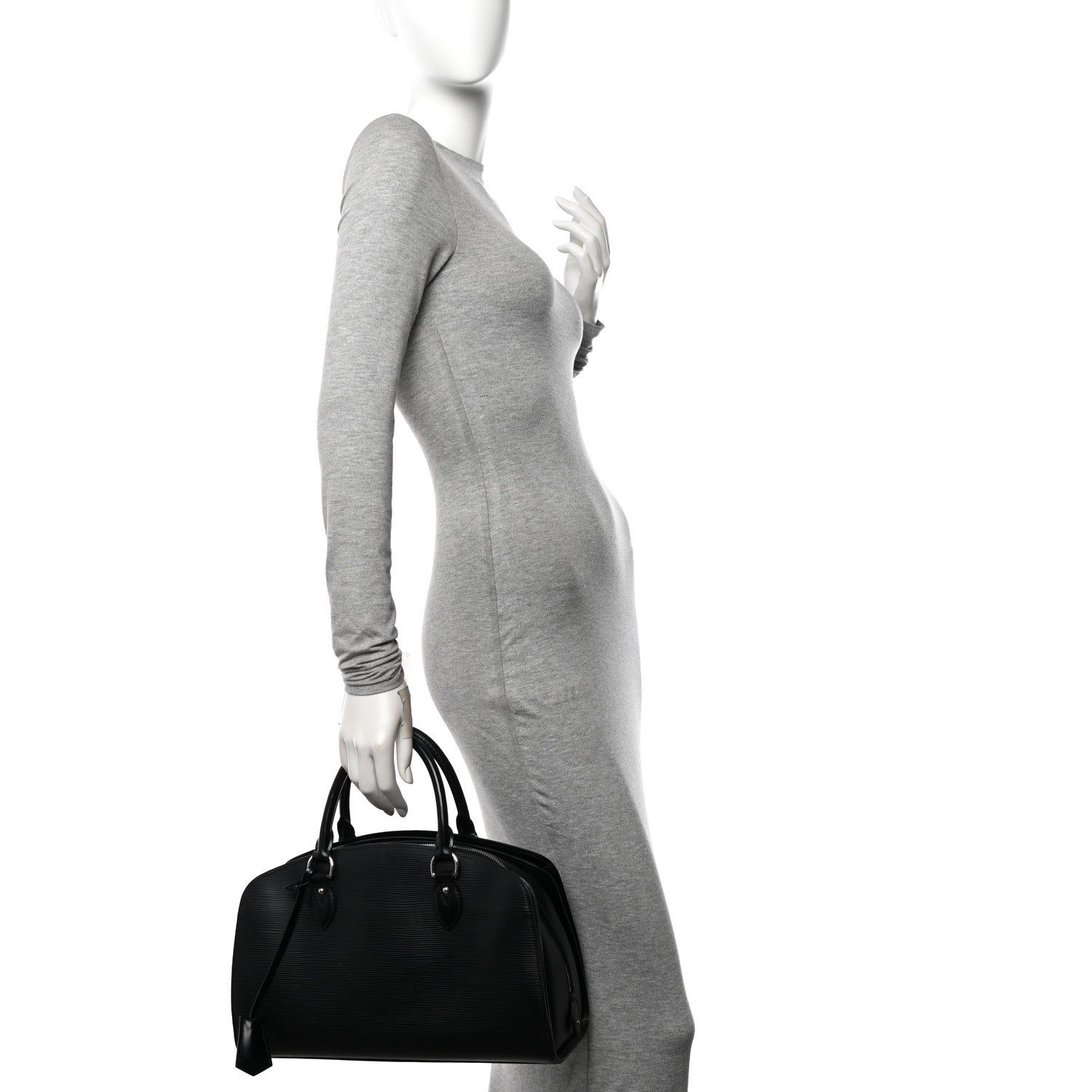 Louis Vuitton Epi Pont-Neuf PM Black 2 of 15