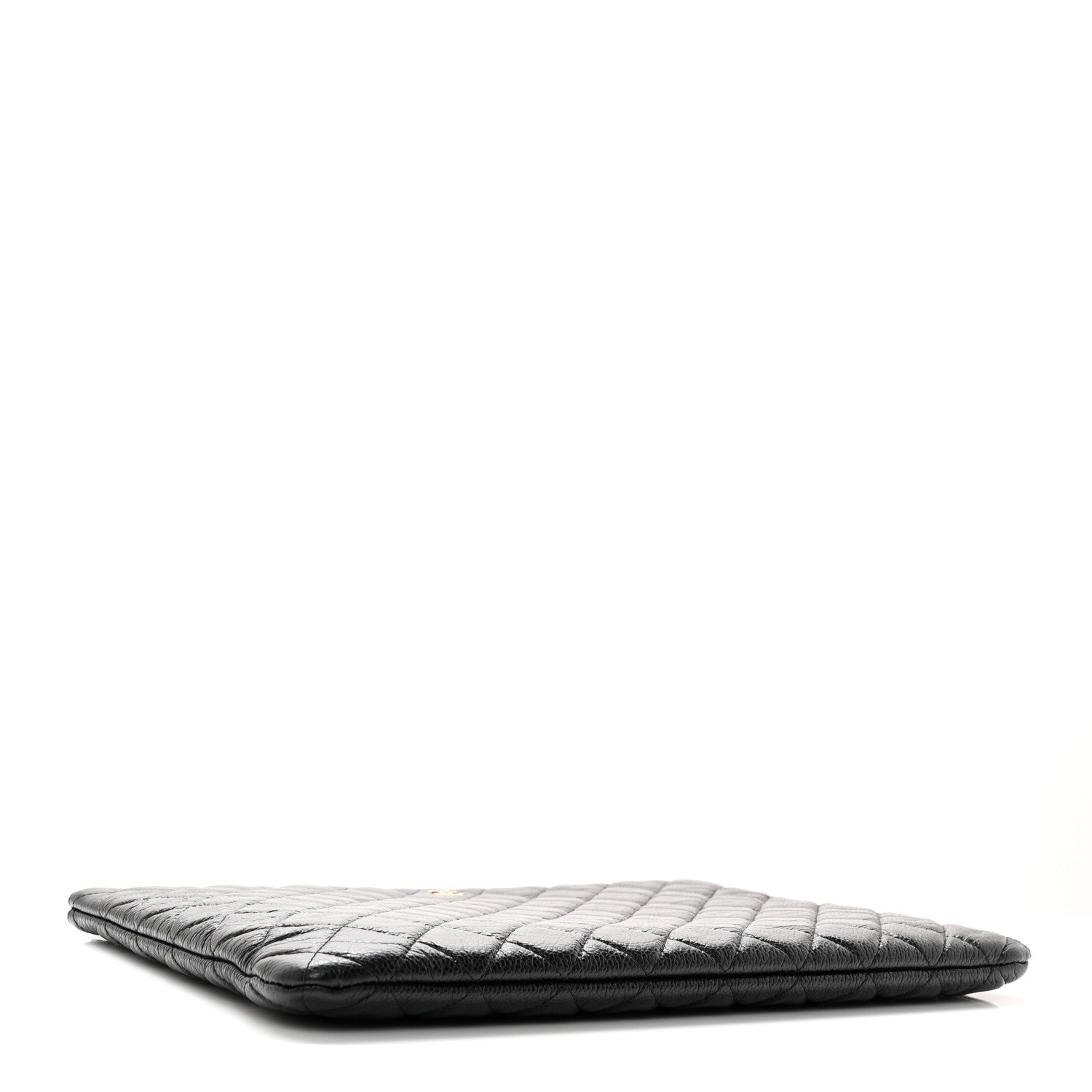 Chanel Caviar Quilted Large Cosmetic Case Black 4 of 8