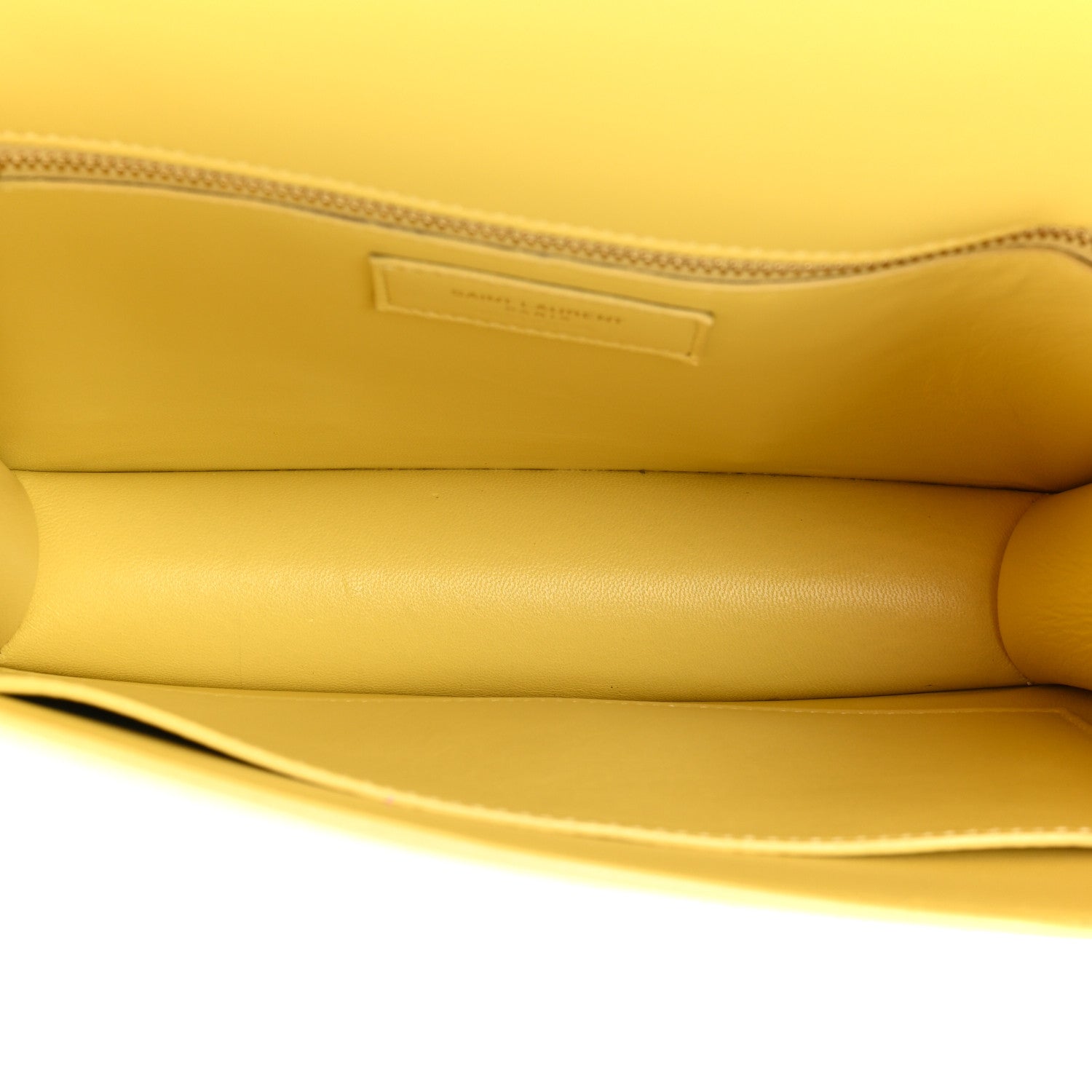 Saint Laurent Smooth Calfskin Carre Satchel Paille 5 of 16