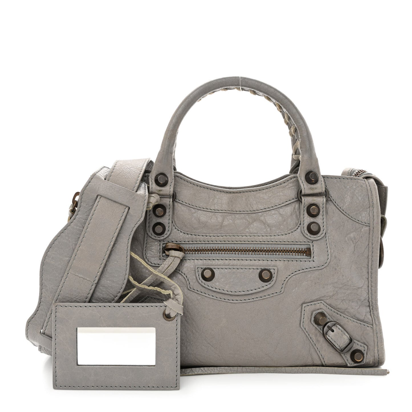 Agneau Classic Hardware Mini City Gris Pyrite