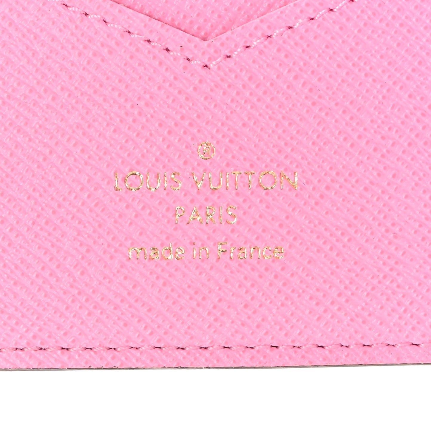 Monogram 2022 Christmas Animation Paris Passport Cover Pink