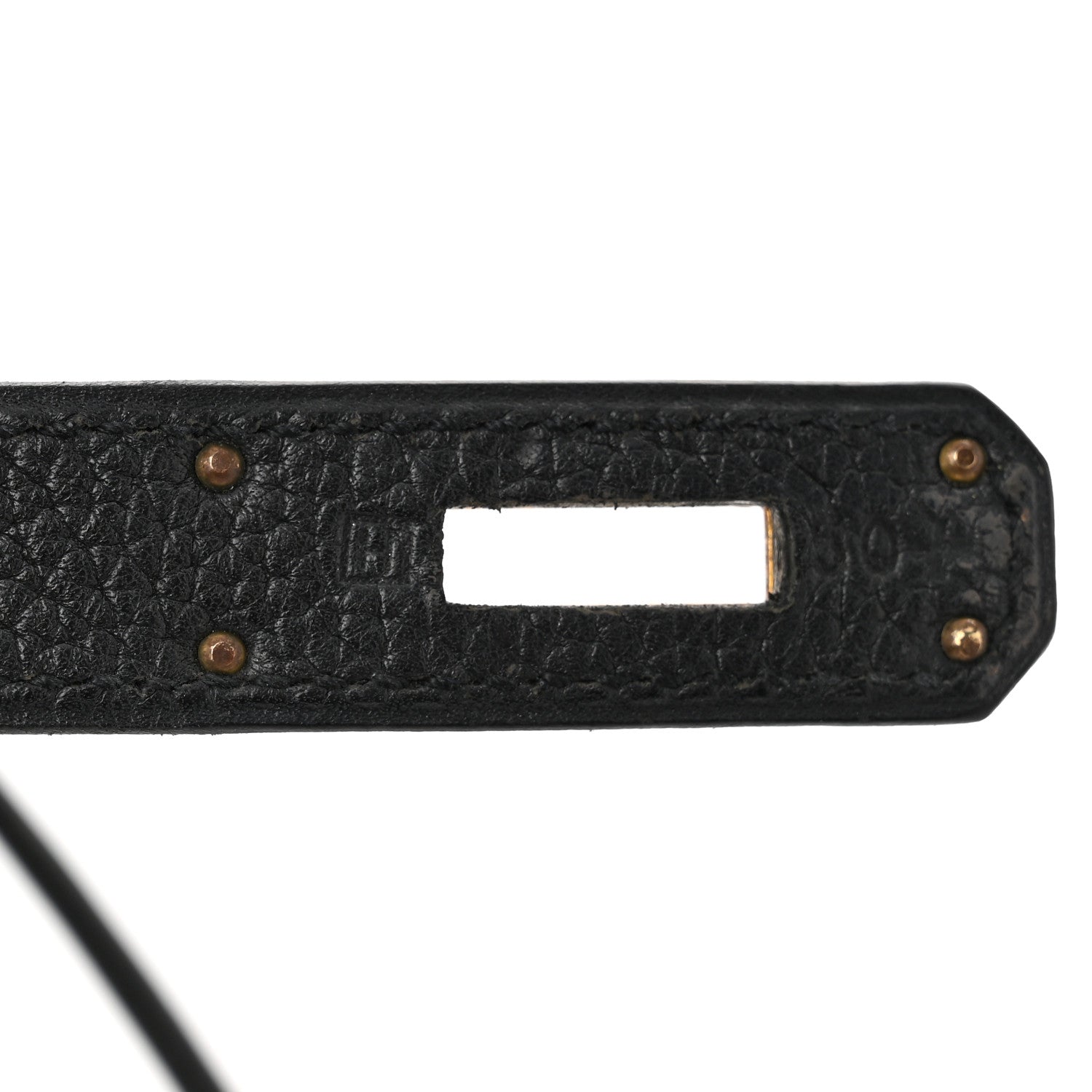 Hermes Togo Kelly Retourne 32 Black 6 of 9