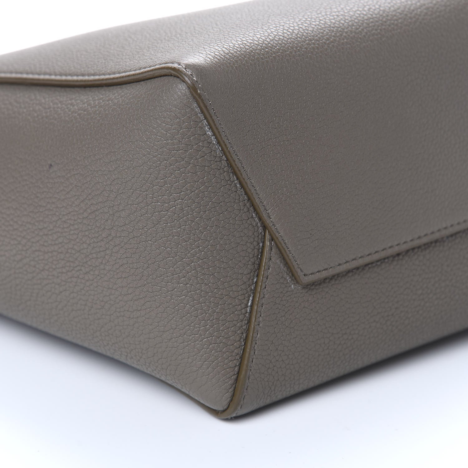 Celine Soft Grained Calfskin Small Sangle Bucket Bag Taupe 7 of 13