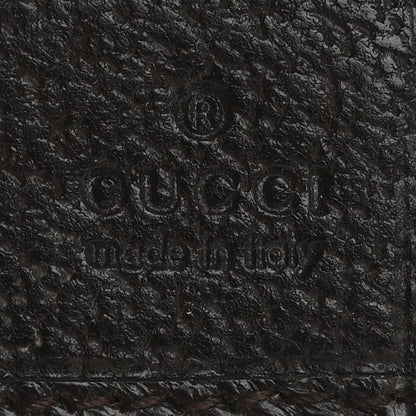 Gucci Monogram Metal Bar Continental Flap Wallet Beige Ebony Dark Brown 7 of 16