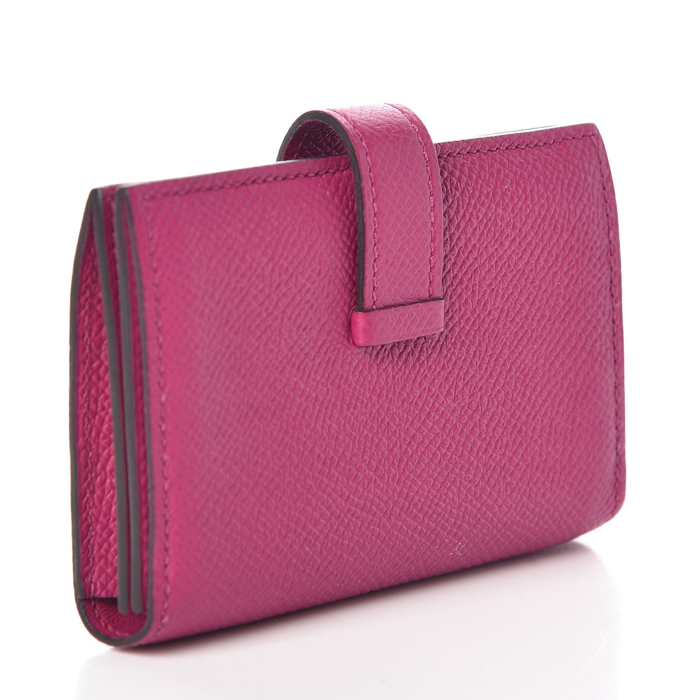 Epsom Bearn Card Holder Wallet Rose Pourpre