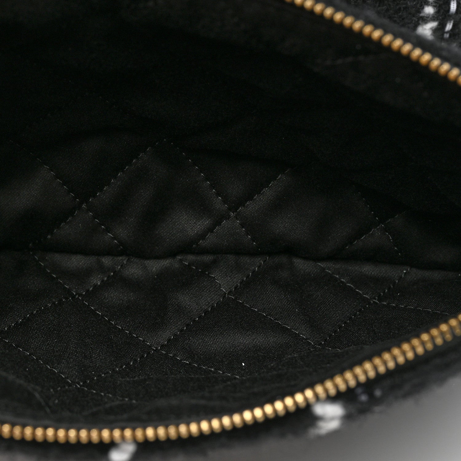 Chanel Wool Tweed Quilted Chanel 22 Black Multicolor 7 of 11