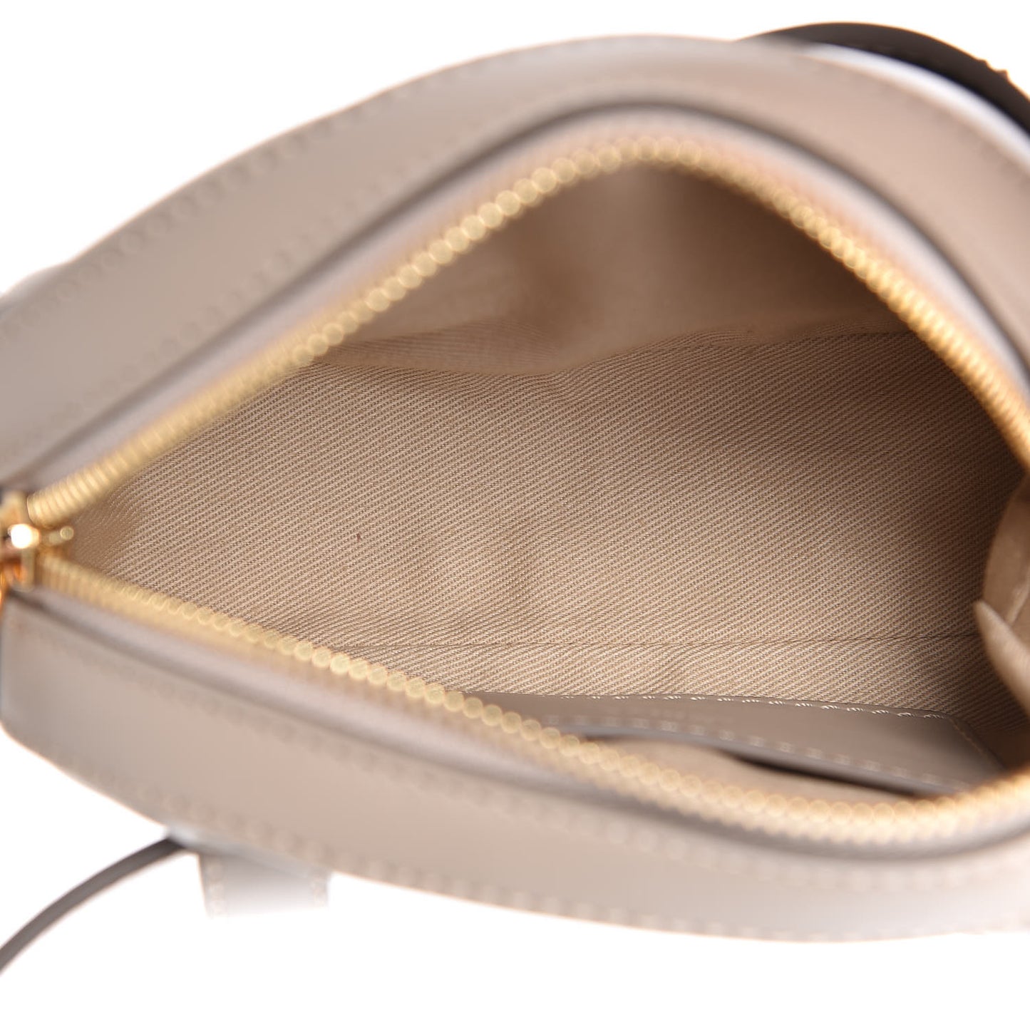Smooth Calfskin Little Horses Embroidered Signature Belt Bag Pastel Grey
