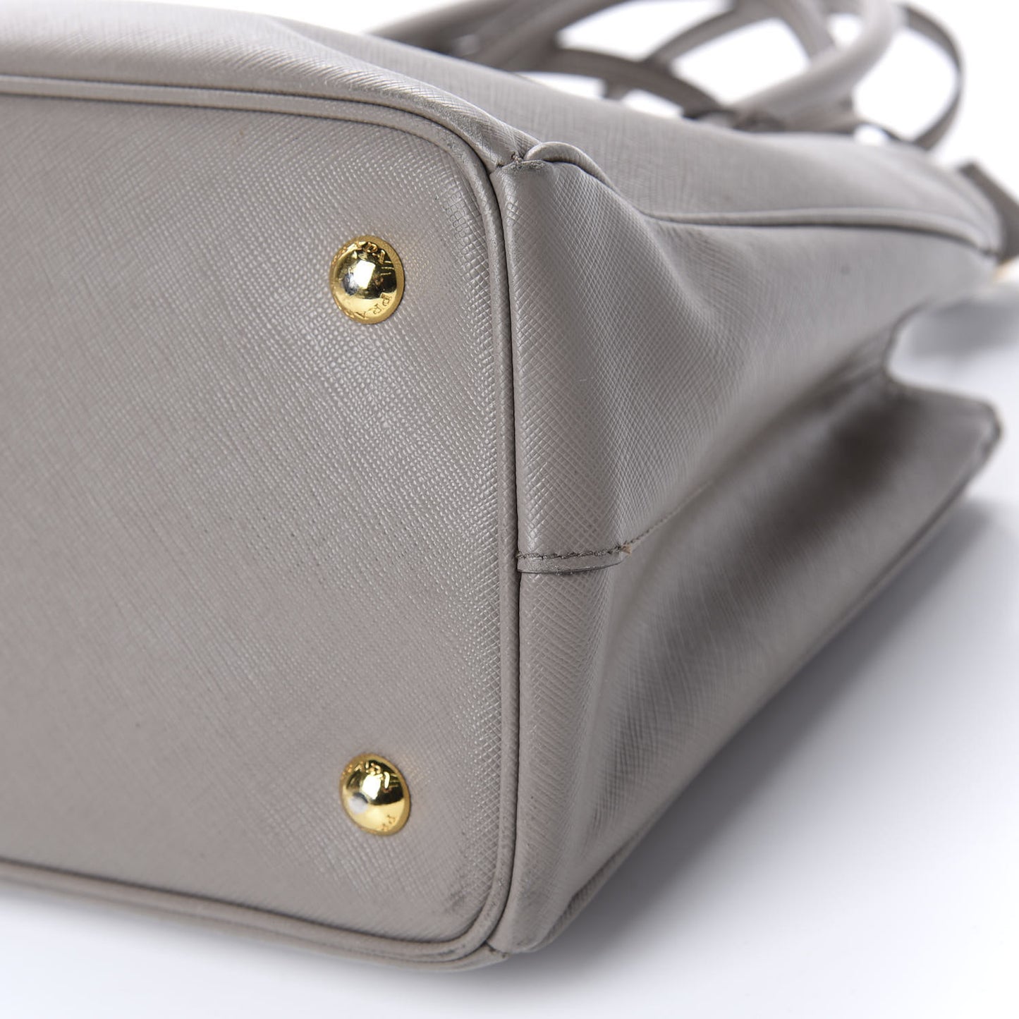 Saffiano Lux Small Tote Argilla