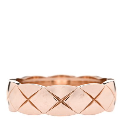 Chanel 18K Beige Gold Small Coco Crush Ring 64 10.75 1 of 7