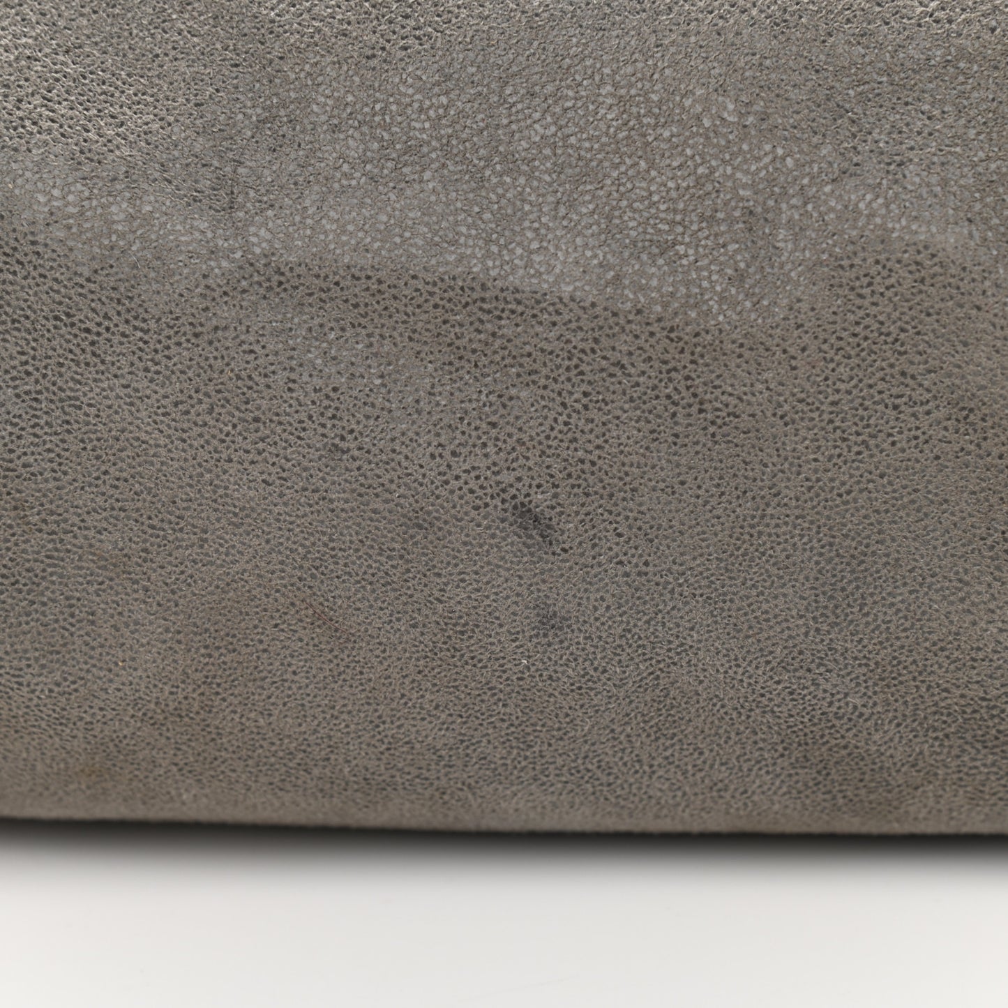 Shaggy Deer Falabella Fold Over Tote Grey